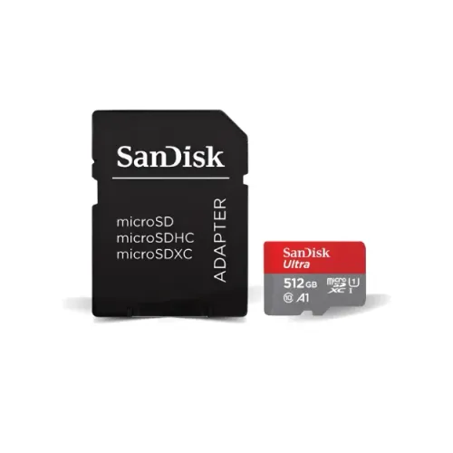 Cartão de Memoria MicroSD 512gb SANDISK Ultra Classe 10 100 mb/s MicroSDXC UHS-I Compatíve