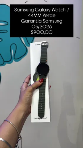 Samsung Galaxy Watch 7 / 47MM Verde / Garantia Samsung 05/2026 / $900,00