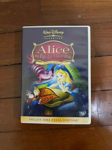 Alice no País das maravilhas - Dvd Original