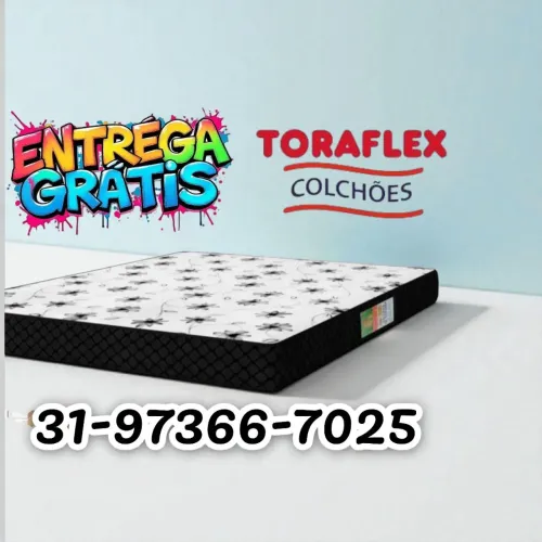 COLCHÃO CASAL TORAFLEX NOVOS DIRETO DA FÁBRICA!!!!!