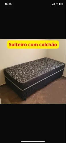Cama box semi ortopédica/ ótima qualidade !