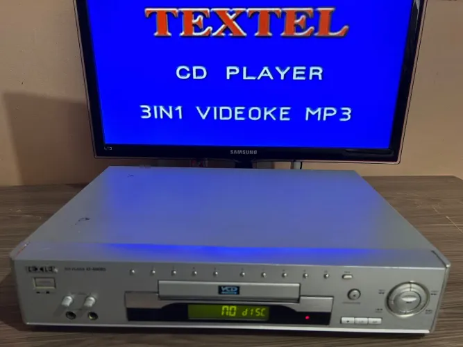 VCD Player 3 em 1 Textel