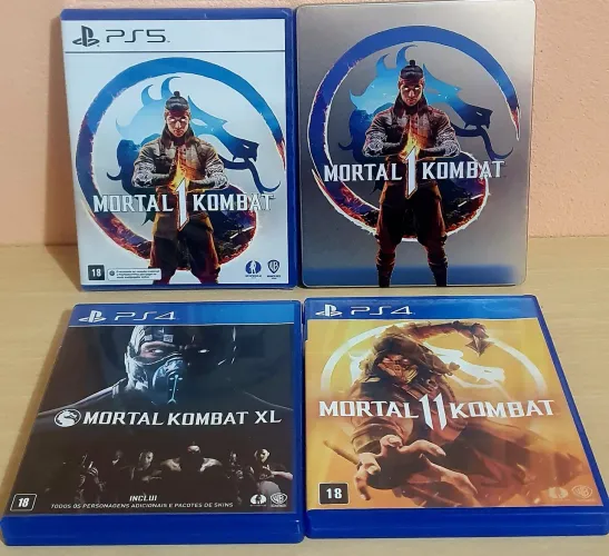 Coleção Mortal Kombat - PS5 e PS4