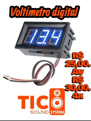 VOLTÍMETROS, CONTROLES E CONVERSSORES 