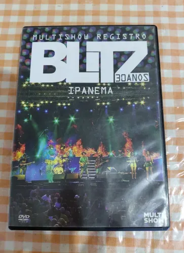 DVD Blitz 30 Anos Multishow Registro Ipanema