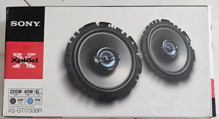 Alto-falantes Sony Xplod XS-GT1730BR 6 3/4 polegadas