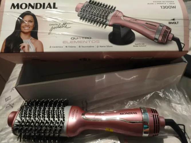 Escova secadora 1300w bivolt