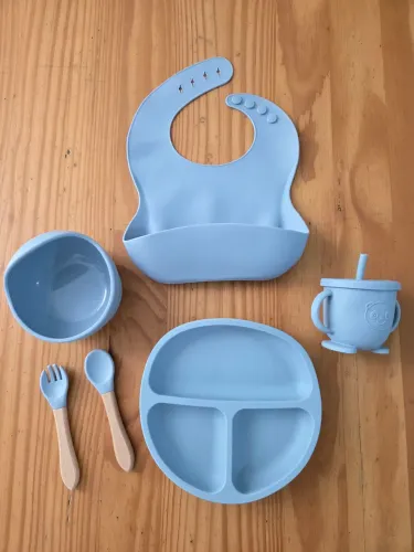 Kit Alimentação Silicone com Ventosa 