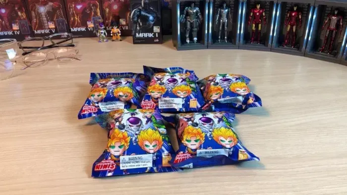 5x Action figure dragon ball / Blind Box original toei animation japonês / Envio Rápido