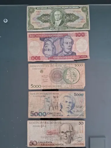 Cédulas Antigas do Brasil