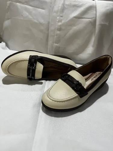 Sapato Loafer Beth Anabela Médio Piccadilly Maxi 117118