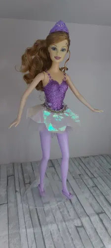 Boneca Bailarina Lilás