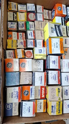 Válvulas para rádios e amps antigos a partir de 40,00 somos loja leia - 1706