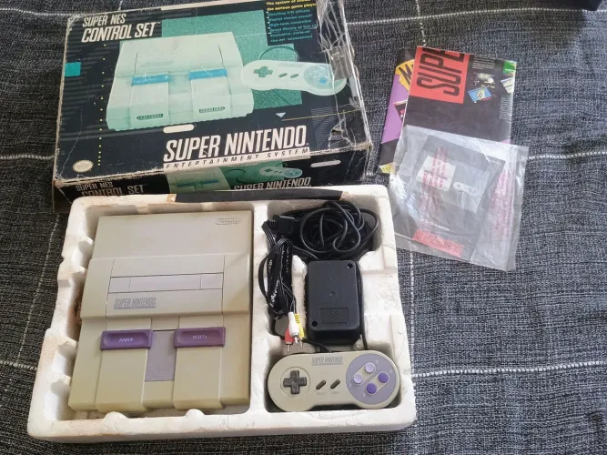 Super Nintendo Completo 