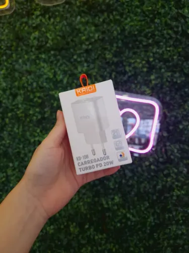 Carregador Turbo PD 20W KAIDI