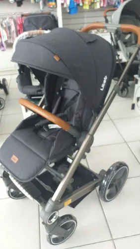 Carrinho + Bebê Conforto (para automóvel) Litet Cinza