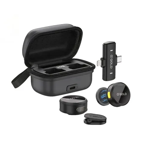 Microfone de Lapela Sem Fio