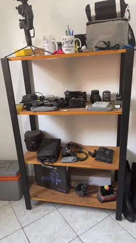 Estante 4 pratileiras Retrô