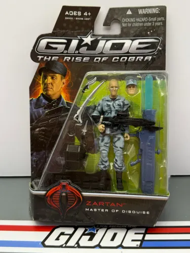 Gi Joe The Rise of Cobra Zartan Master Of Disguise - 2009 - Comandos em ação