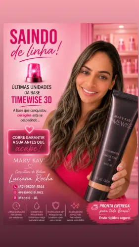 Base mary kay saindo de linha garanta já a sua