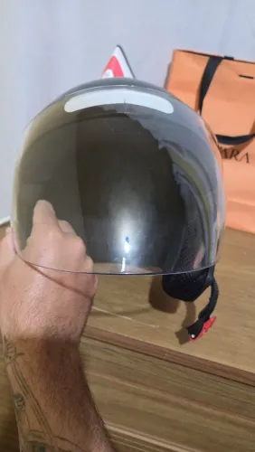 Capacete aberto barato
