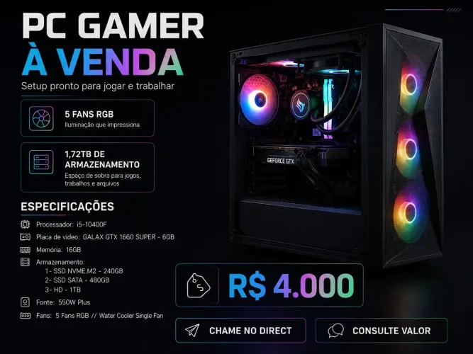 PC GAMER - INTEL + GTX