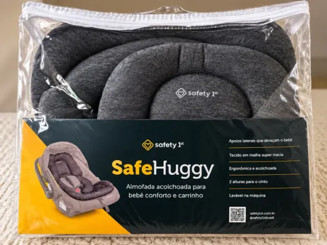 Almofada SafeHuggy Safety 1st para Bebê Conforto e Carrinho - Nova