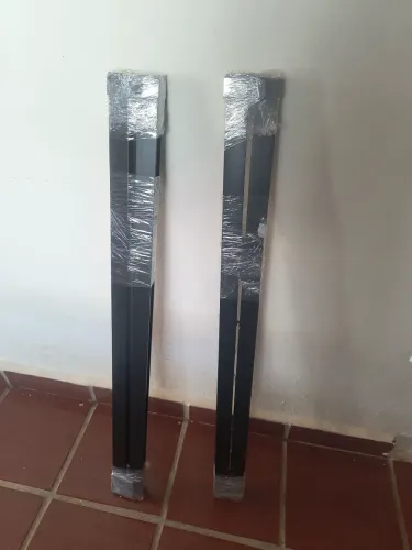 2 trilhos alumínio porta de correr 1metro largura em Peruíbe/SP