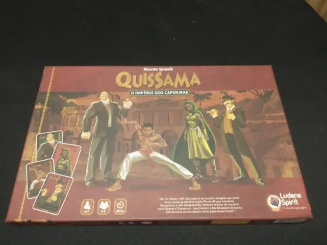 Jogo de Tabuleiro Quissama + expansão