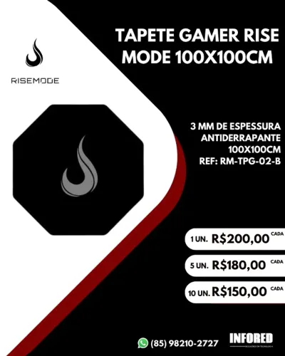 Tapete Gamer estampas variadas