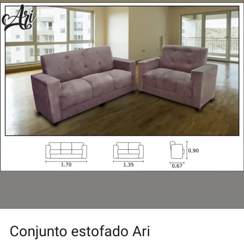 Sofá novo duas peças