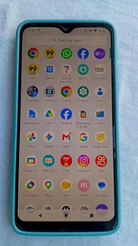 Vendo celular Moto g8 play com película e duas capinhas