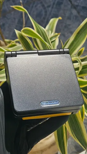 Game Boy Advance SP IPS - Carcaça de metal