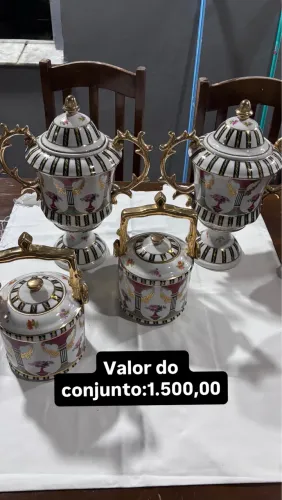 Peças de decoração antiga francesas