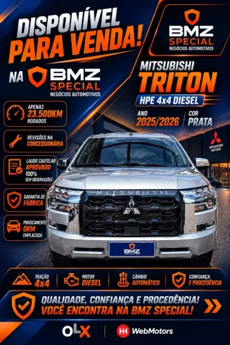 Mitsubishi TRITON HPE 2.4 CD 4X4 TB Diesel Aut. 2026