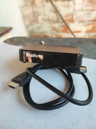 Tv box Intelbras original + mini teclado