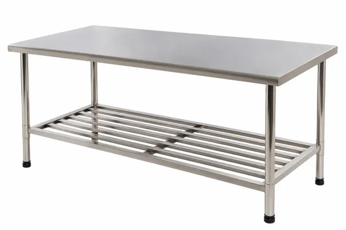 Mesa aço inox imeco 2 metros semi nova