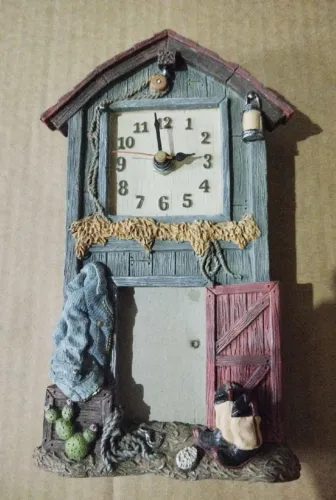 Relógio com porta retrato