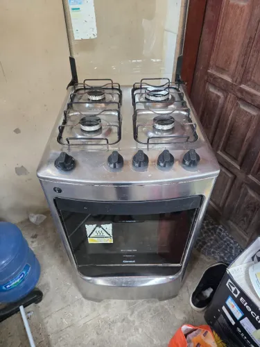 Fogão inox consul 4 bocas