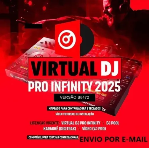 VIRTUAL DJ PRO INFINITY 2025 + VIDEO TUTORIAL