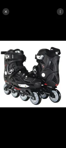 Patins Traxart Dynamix Preto 36/37 + Proteções