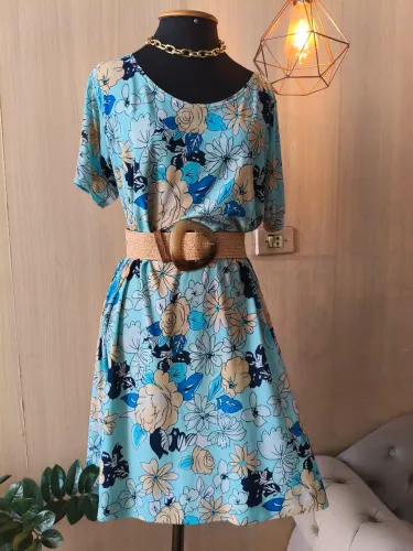 Vestido malha fria Tam:G