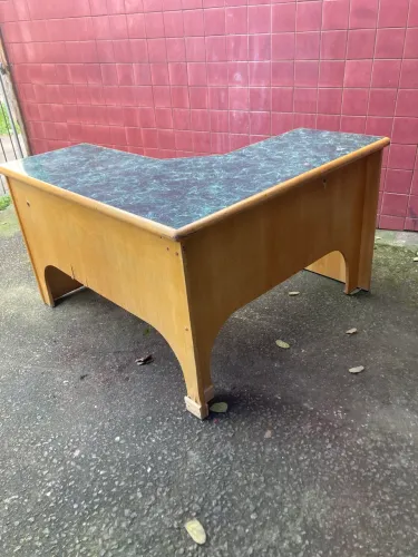 MESA VINTAGE ANTIGA DE ESCRITÓRIO