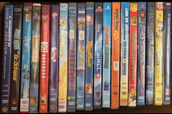 DVD desenhos