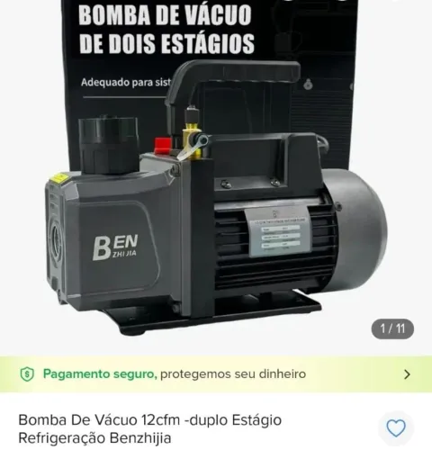 Bomba de Vácuo 2 estagios nova nunca usada