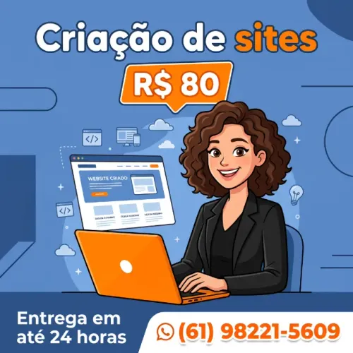 WebSite Personalizado Criado & Entregue em 24H