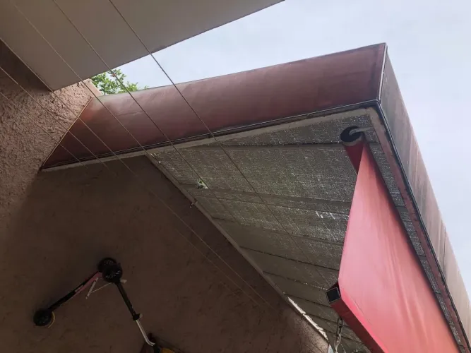 Cobertura Estrutura externa