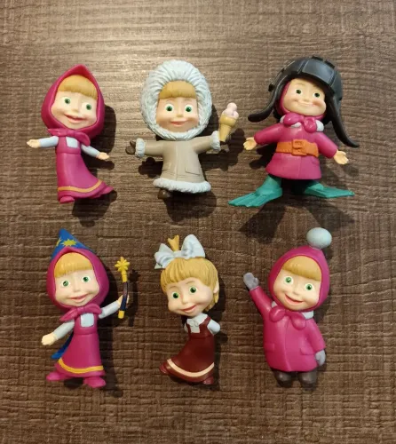 Miniaturas Masha de A Masha e o Urso 