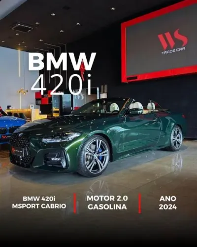 BMW 420I Cabriolet M Sport 2.0 TB 16V 2P. 2024