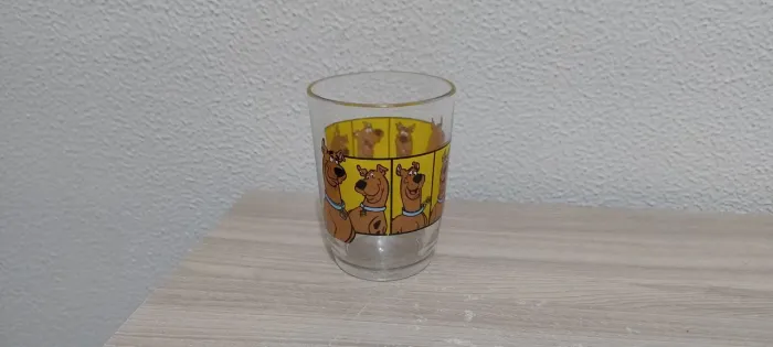 Antigo copo de requeijão Scooby Doo - Latco - 250ml